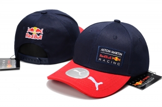 Red Bull Curved Snapback Hats 104801