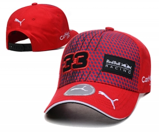 Red Bull Curved Snapback Hats 104806