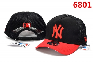 MLB New York Yankees Curved Mesh Snapback Hats 104847