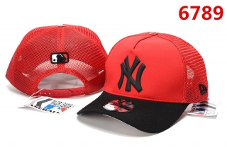 MLB New York Yankees Curved Mesh Snapback Hats 104851