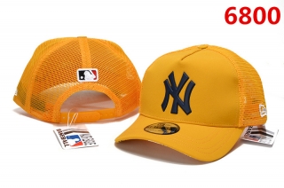 MLB New York Yankees Curved Mesh Snapback Hats 104853