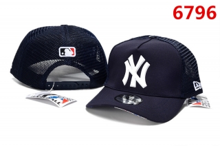 MLB New York Yankees Curved Mesh Snapback Hats 104857