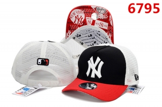 MLB New York Yankees Curved Mesh Snapback Hats 104858