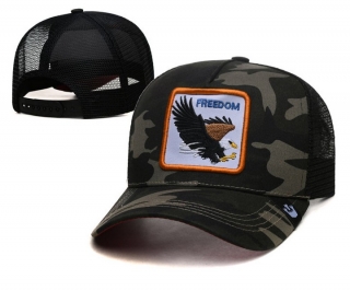 Goorin Bros Freedom Camouflage Curved Mesh Snapback Hats 104907
