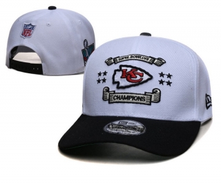 NFL Kansas City Chiefs Super Bowl LVII Champions Curved 9FIFTY Snapback Hats 104913