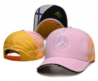 Mercedes-Benz Curved Snapback Hats 104920