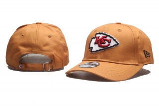 NFL Kansas City Chiefs Curved 9TWENTY Snapback Hats 104989