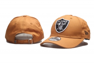 NFL Las Vegas Raiders Curved 9TWENTY Snapback Hats 104990