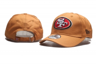NFL San Francisco 49ers Curved 9TWENTY Snapback Hats 104993