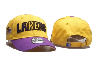 Los Angeles Lakers NBA 9FIFTY Curved Snapback Hats 105060