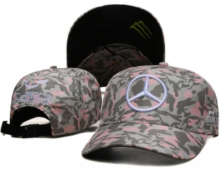 Mercedes-Benz Curved Snapback Hats 105077