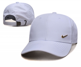 Nike Metal Logo Curved Snapback Hats 105144