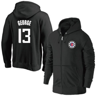 NBA Los Angeles Clippers #George Full-Zip Hoodie 105452