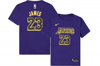 NBA Los Angeles Lakers #23 James Heat-Pressed T-shirt 105612