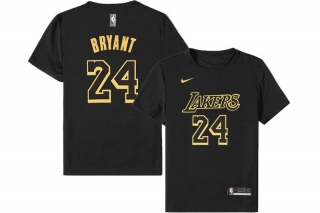 NBA Los Angeles Lakers #24 Bryant Heat-Pressed T-shirt 105614