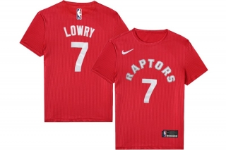 NBA Toronto Raptors #7 Lowry Heat-Pressed T-shirt 105616