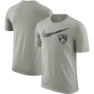 Brooklyn Nets NBA Big Nike Logo Short Sleeved T-shirt 105701
