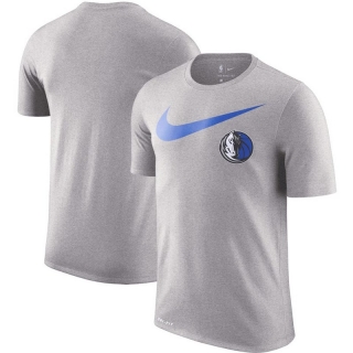 Dallas Mavericks NBA Big Nike Logo Short Sleeved T-shirt 105704