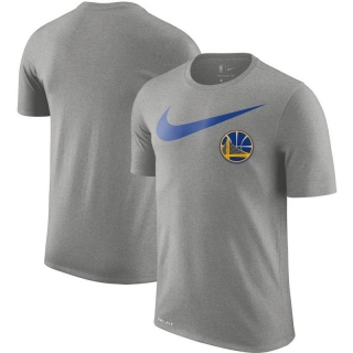 Golden State Warriors NBA Big Nike Logo Short Sleeved T-shirt 105705