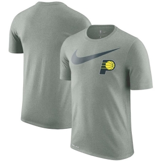 Indiana Pacers NBA Big Nike Logo Short Sleeved T-shirt 105707