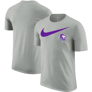Sacramento Kings NBA Big Nike Logo Short Sleeved T-shirt 105715