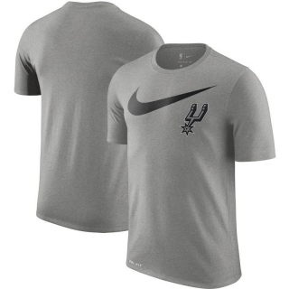 San Antonio Spurs NBA Big Nike Logo Short Sleeved T-shirt 105716