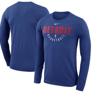 NBA Detroit Pistons Long Sleeved T-shirt 105739