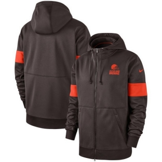 Cleveland Browns NFL 2019 Full-Zip Pullover Hoodie 105817