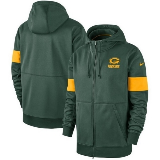 Green Bay Packers NFL 2019 Full-Zip Pullover Hoodie 105850