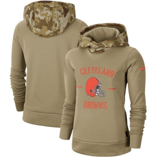 NFL Cleveland Browns 2019 Nike Salute to Service Women's Hoodies 106044