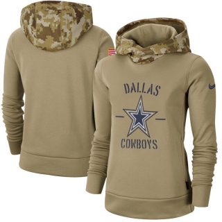 NFL Dallas Cowboys 2019 Nike Salute to Service Women's Hoodies 106045