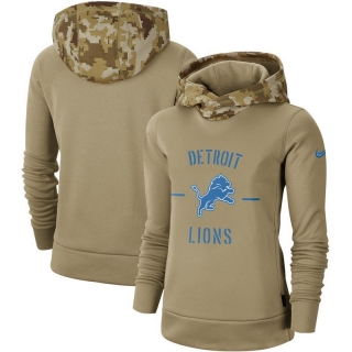 NFL Detroit Lions 2019 Nike Salute to Service Women's Hoodies 106047