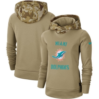 NFL Miami Dolphins 2019 Nike Salute to Service Women's Hoodies 106055