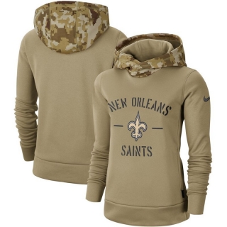 NFL New Orleans Saints 2019 Nike Salute to Service Women's Hoodies 106058