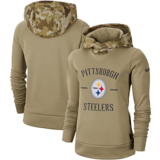 NFL Pittsburgh Steelers 2019 Nike Salute to Service Women's Hoodies 106062