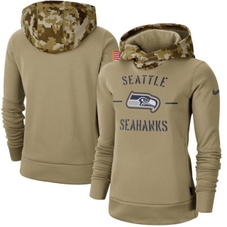 NFL Seattle Seahawks 2019 Nike Salute to Service Women's Hoodies 106065