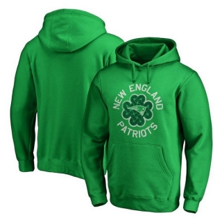 NFL New England Patriots St Patrick's Day Luck Tradition Pullover Kelly Green Hoodie 106172