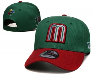 World Baseball Classic Mexico 9FORTY Curved Snapback Hats 106478