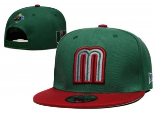 World Baseball Classic Mexico 9FORTY Curved Snapback Hats 106479