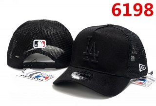 Los Angeles Dodgers MLB Curved Mesh Snapback Hats 106481