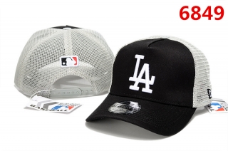 Los Angeles Dodgers MLB Curved Mesh Snapback Hats 106486