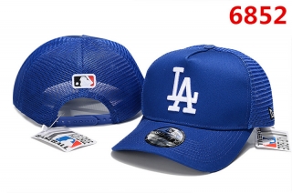 Los Angeles Dodgers MLB Curved Mesh Snapback Hats 106489