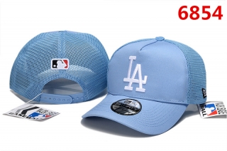 Los Angeles Dodgers MLB Curved Mesh Snapback Hats 106491