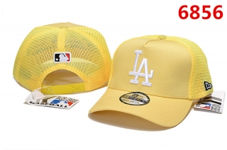Los Angeles Dodgers MLB Curved Mesh Snapback Hats 106493