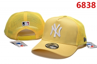 New York Yankees MLB Curved Mesh Snapback Hats 106497