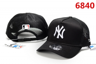 New York Yankees MLB Curved Mesh Snapback Hats 106499