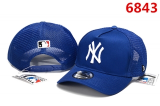 New York Yankees MLB Curved Mesh Snapback Hats 106502