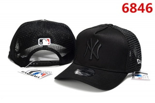 New York Yankees MLB Curved Mesh Snapback Hats 106505