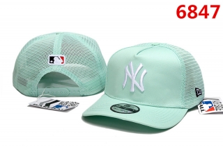 New York Yankees MLB Curved Mesh Snapback Hats 106506