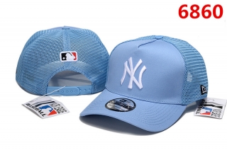 New York Yankees MLB Curved Mesh Snapback Hats 106508